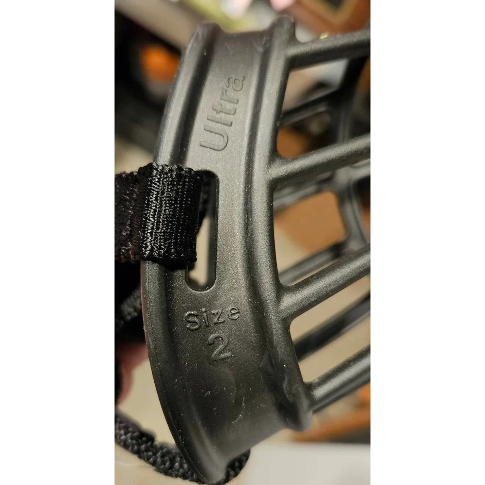 Baskerville Ultra Muzzle Size 2‎ Black Rubber Basket Dog Training QPVN002012US